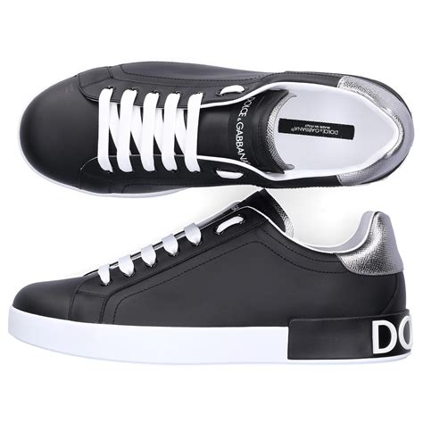 dolce gabbana trainers black|dolce and gabanna sneakers price.